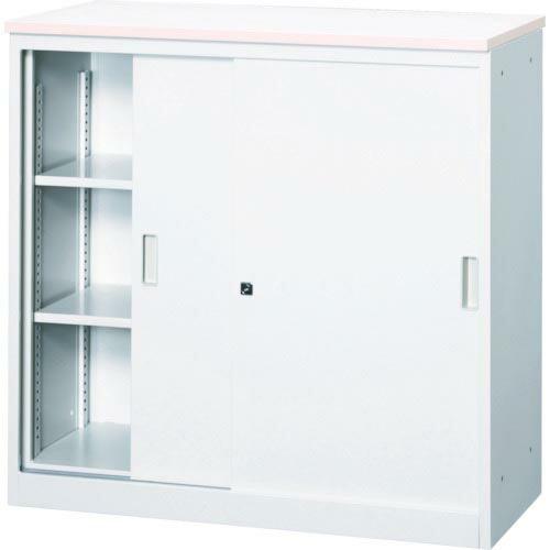 TRUSCO CVAカウンター W900書庫型ハイカウンター グレー ( CVA-9HS-G ) ト...