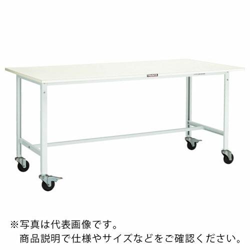 TRUSCO 軽荷重作業台(150kg)AE型 1800X900XH846 φ100キャスター付 ダ...