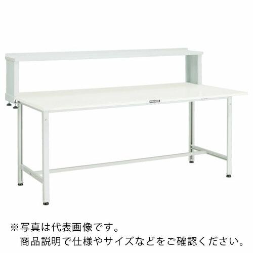 TRUSCO 軽荷重作業台(300kg)AE型 1800X900XH1044(全高) 上棚付 ダーク...