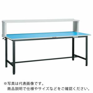 TRUSCO 軽荷重作業台(250kg)BE型 900X600XH1044(全高) 上棚付 ダークグレー色 ( BE-0960YURB ) トラスコ中山(株)｜orangetool