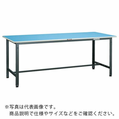 TRUSCO 軽荷重作業台(250kg)BE型 900X750XH740 基本タイプ ダークグレー色...