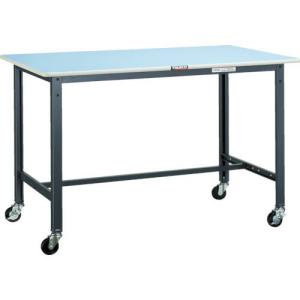 TRUSCO 軽荷重作業台(125kg)BE型 1200X750XH806 φ75キャスター付 ダークグレー色 ( BE-1275C75 ) トラスコ中山(株)｜orangetool