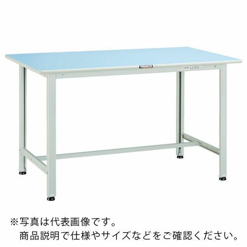TRUSCO 軽荷重作業台(180kg)BO型 1200X600XH740 基本タイプ ホワイト色 ...