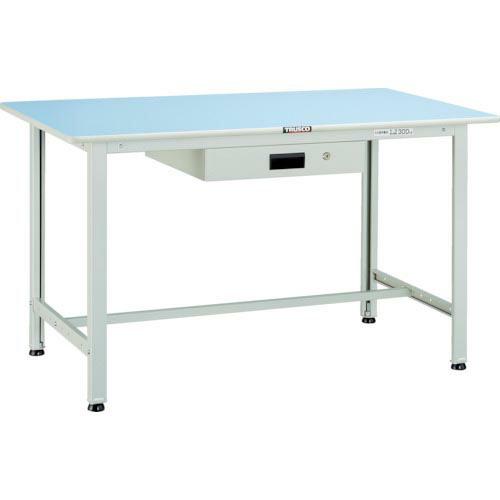 TRUSCO 軽荷重作業台(180kg)BO型 1200X750XH740 薄型1段引出付 ホワイト...