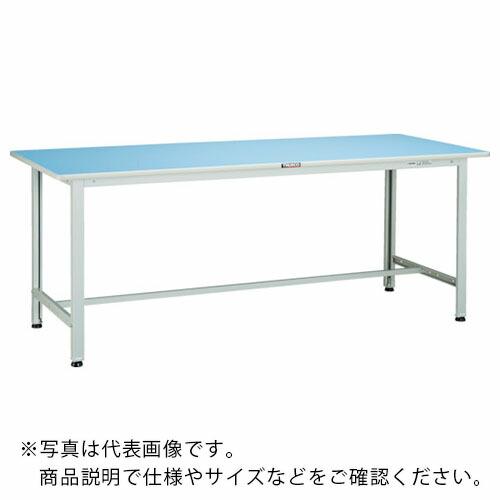 TRUSCO 軽荷重作業台(180kg)BO型 1500X750XH740 基本タイプ ホワイト色 ...