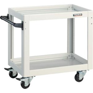 TRUSCO ツールワゴン ドルフィン 600X400 4輪自在 ホワイト ( DLWS-662J-W )｜orangetool