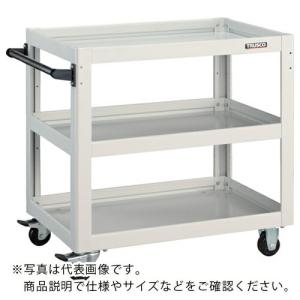 TRUSCO ツールワゴン ドルフィン 750X500 ホワイト ( DLWS-773-W )｜orangetool