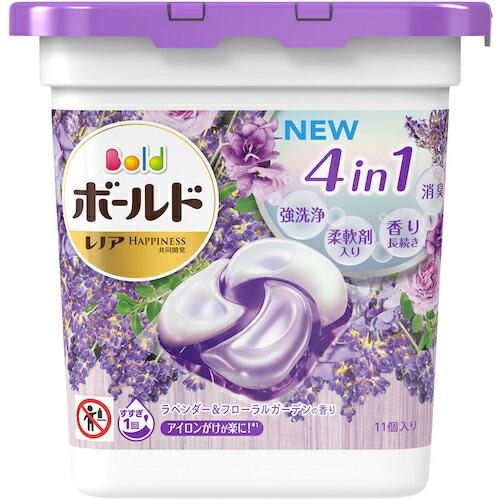 P&amp;G ボールド ジェルボール4D ラベンダー&amp;フローラルガーデン 本体 11個 ( 402279 ...