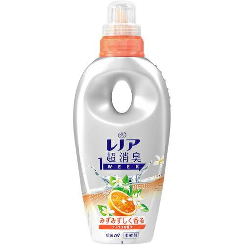 P&amp;G レノア 超消臭1WEEK 柔軟剤 シトラス 本体 530ml  ( 401549 )