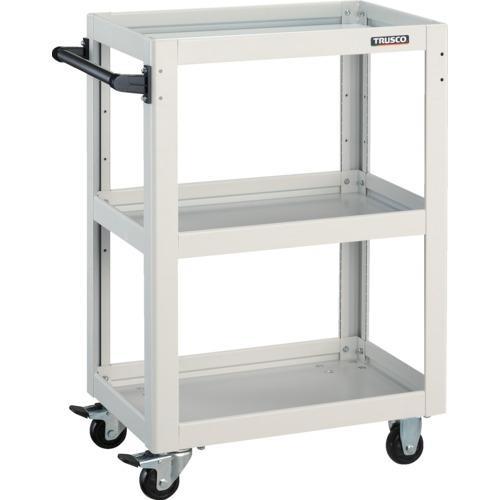 TRUSCO ツールワゴン ドルフィン 750X500 ホワイト ( DLWS-973-W )