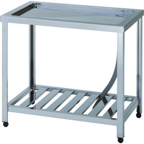 アズマ 水切台ホース付スノコ板付 900×600×800 ( HTM-900 ) (株)東製作所