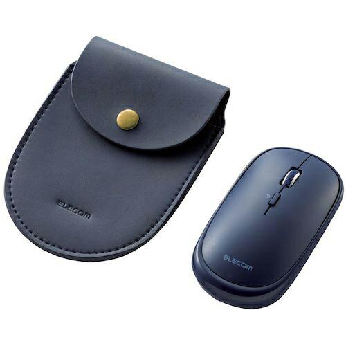 ELECOM マウス Bluetooth 4ボタン 薄型 充電式 3台同時接続 ブルー ( M-TM...