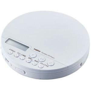 ELECOM ポータブルCDプレーヤー リモコン付属 有線&Bluetooth対応 ホワイト ( LCP-PAPB02WH )｜orangetool