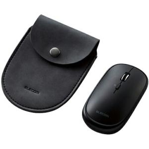 ELECOM マウス Bluetooth 4ボタン 薄型 充電式 3台同時接続 ブラック ( M-TM15BBBK )｜orangetool