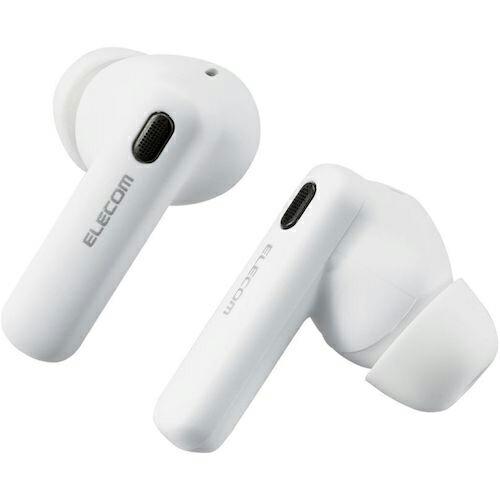 ELECOM Bluetoothイヤホン 完全ワイヤレス ノイズキャンセリング AAC対応 カナル型...