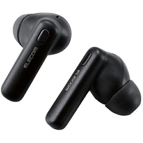 ELECOM Bluetoothイヤホン 完全ワイヤレス ノイズキャンセリング AAC対応 カナル型...