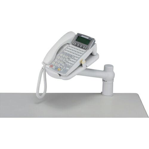 BAFFALO テレホンスタンド 卓上用 アームタイプ ホワイト ( BSTS01 ) (株)バッフ...