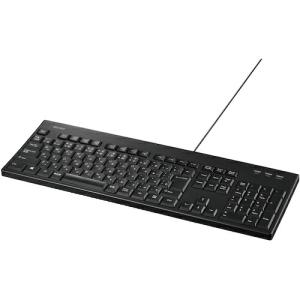 BAFFALO USB接続 有線フルキーボード 丸洗い対応 ブラック ( BSKBU310BKZ ) (株)バッファロー｜orangetool