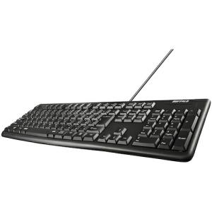 BAFFALO USB接続 有線スタンダードキーボード ブラック ( BSKBU100BKZ ) (株)バッファロー｜orangetool