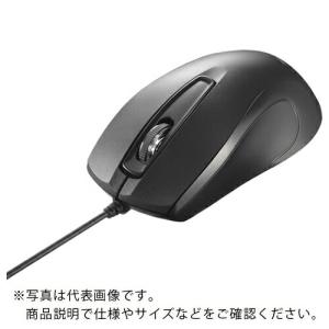 BAFFALO 3ボタン 有線 BlueLED 高耐久 抗菌 マウス ブラック ( BSMBU110BK ) (株)バッファロー｜orangetool