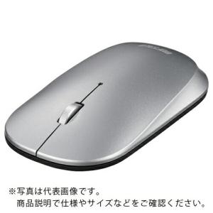 BAFFALO 薄型 3ボタン Bluetooth BlueLEDマウス ノーマル シルバー ( BSMBB330NSV ) (株)バッファロー｜orangetool