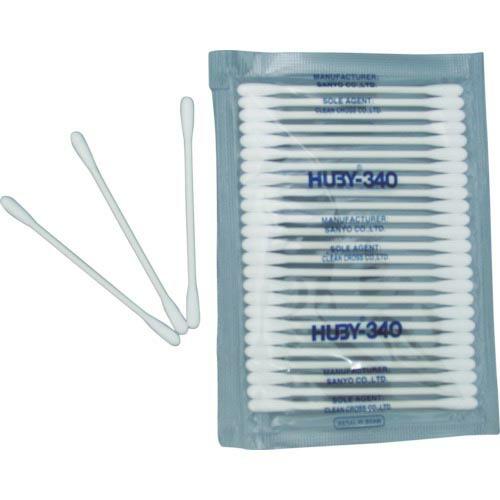 HUBY 3インチ 工業用綿棒(先端砲弾型) (25000本入) ( CA-002 ) (株)クリー...