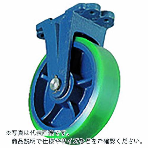 京町 ダクタイル金具付ウレタン車輪 150Ф×100 ( FHU-150X100 ) 京町産業車輌(...