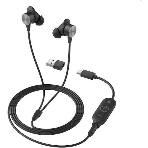 ロジクール Zone Wired Earbuds ( ZONEWEBUC ) (株)ロジクール