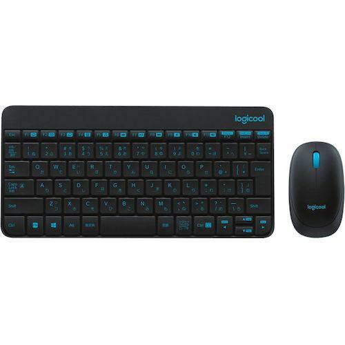 Logicool ワイヤレスコンボ MK245 NANO ソリッドブラック ( MK245NBK )