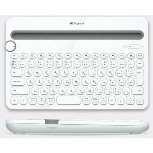 Logicool Bluetooth マルチデバイス キーボード k480 ホワイト ( K480W...