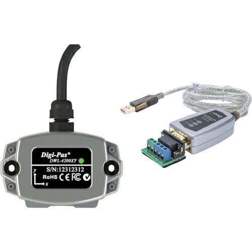 JSBTECH Digi-pas DWL4200XY Pro-Version 高性能2軸デジタル傾斜...