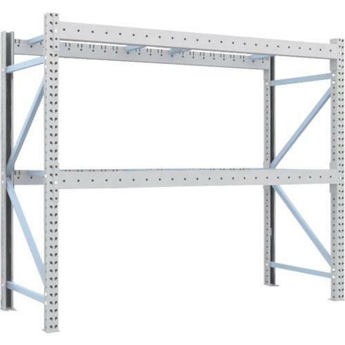 TRUSCO 重量パレットラック1トン2300×900×H2000 2段 単体 ( 1D-20B23...
