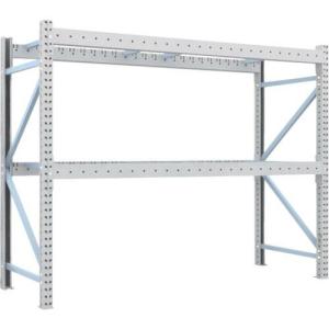 TRUSCO 重量パレットラック1トン2500×900×H2000 2段 単体 ( 1D-20B25-09-2 ) トラスコ中山(株)｜orangetool
