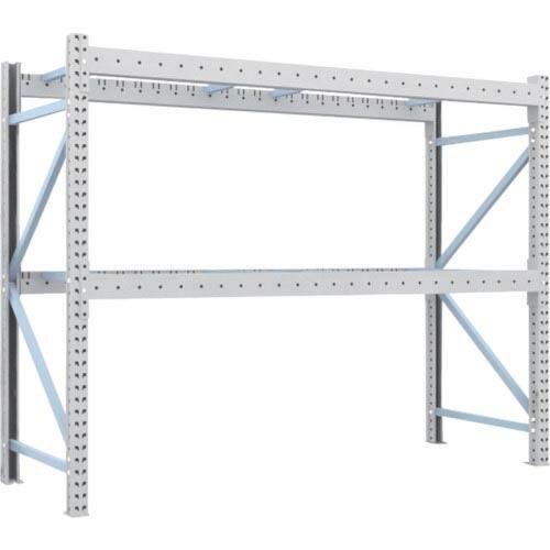 TRUSCO 重量パレットラック1トン2500×900×H2000 2段 単体 ( 1D-20B25...