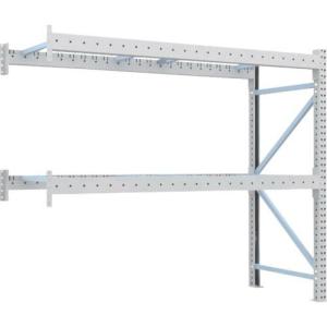 TRUSCO 重量パレットラック1トン2500×900×H2000 2段 連結 ( 1D-20B25-09-2B ) トラスコ中山(株)｜orangetool