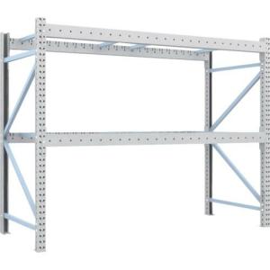 TRUSCO 重量パレットラック1トン2500×1000×H2000 2段 単体 ( 1D-20B25-10-2 ) トラスコ中山(株)｜orangetool