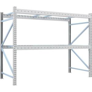 TRUSCO 重量パレットラック1トン2500×1100×H2000 2段 単体 ( 1D-20B25-11-2 ) トラスコ中山(株)｜orangetool