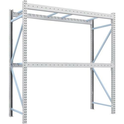 TRUSCO 重量パレットラック1トン2300×900×H2500 2段 単体 ( 1D-25B23...