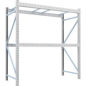 TRUSCO 重量パレットラック1トン2300×1000×H2500 2段 単体 ( 1D-25B23-10-2 ) トラスコ中山(株)｜orangetool