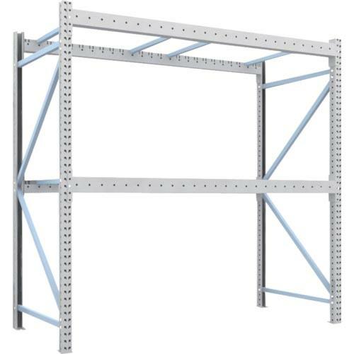 TRUSCO 重量パレットラック1トン2500×1100×H2500 2段 単体 ( 1D-25B2...