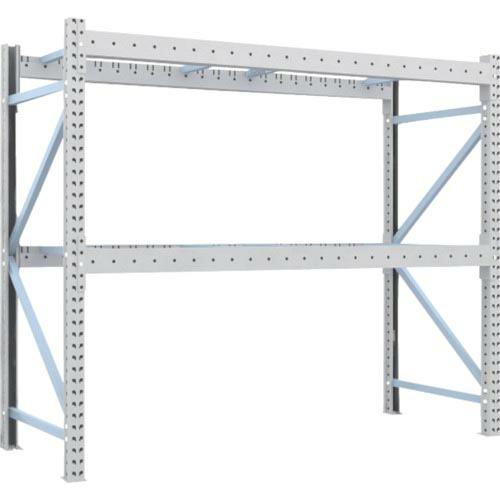 TRUSCO 重量パレットラック2トン2300×900×H2000 2段 単体 ( 2D-20B23...
