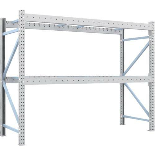 TRUSCO 重量パレットラック2トン2500×900×H2000 2段 単体 ( 2D-20B25...