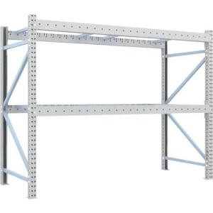 TRUSCO 重量パレットラック2トン2500×1000×H2000 2段 単体 ( 2D-20B25-10-2 ) トラスコ中山(株)｜orangetool