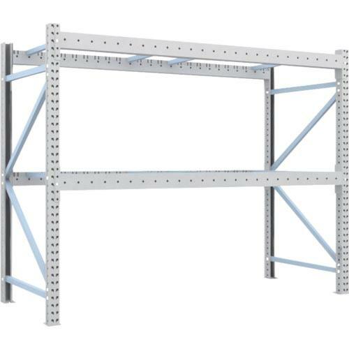 TRUSCO 重量パレットラック2トン2500×1000×H2000 2段 単体 ( 2D-20B2...