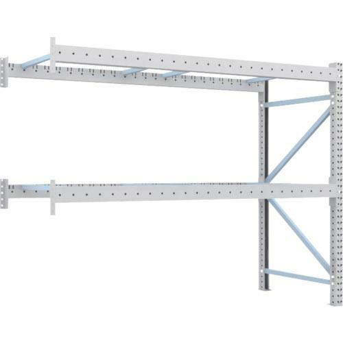 TRUSCO 重量パレットラック2トン2500×1000×H2000 2段 連結 ( 2D-20B2...