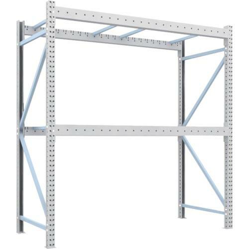 TRUSCO 重量パレットラック2トン2300×1000×H2500 2段 単体 ( 2D-25B2...