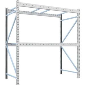 TRUSCO 重量パレットラック2トン2300×1100×H2500 2段 単体 ( 2D-25B23-11-2 ) トラスコ中山(株)｜orangetool