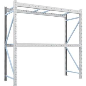 TRUSCO 重量パレットラック2トン2500×900×H2500 2段 単体 ( 2D-25B25-09-2 ) トラスコ中山(株)｜orangetool