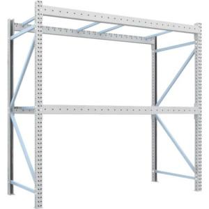 TRUSCO 重量パレットラック2トン2500×1100×H2500 2段 単体 ( 2D-25B25-11-2 ) トラスコ中山(株)｜orangetool