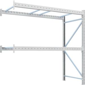 TRUSCO 重量パレットラック2トン2500×1100×H2500 2段 連結 ( 2D-25B25-11-2B ) トラスコ中山(株)｜orangetool